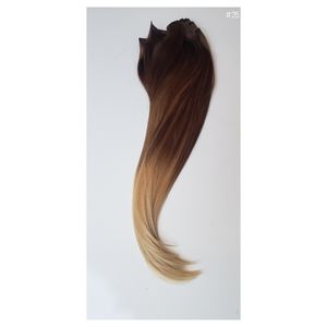 Bellami Silk Seam clip -Ins Ombre Warm Brown/ Honey Blonde(O #17/24 )